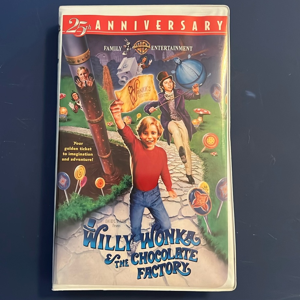 Willy Wonka and the Chocolate Factory VHS